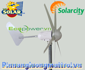 Tua bin gió solarcity 400w