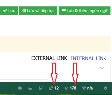 seoquaker check internal và external link