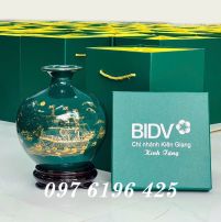 Bình hút tài lộc in logo BIDV