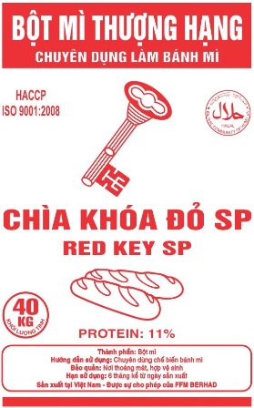Red Key SP 40 - label resize