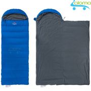 Chăn túi ngủ cá nhân vải dù bọc bông mềm Loyeah 1kg 200x100x3cm (Blue)