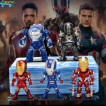 Đồ chơi mô hình 5 bộ giáp Iron Man Figure Suit IM-CB5 cao 12cm