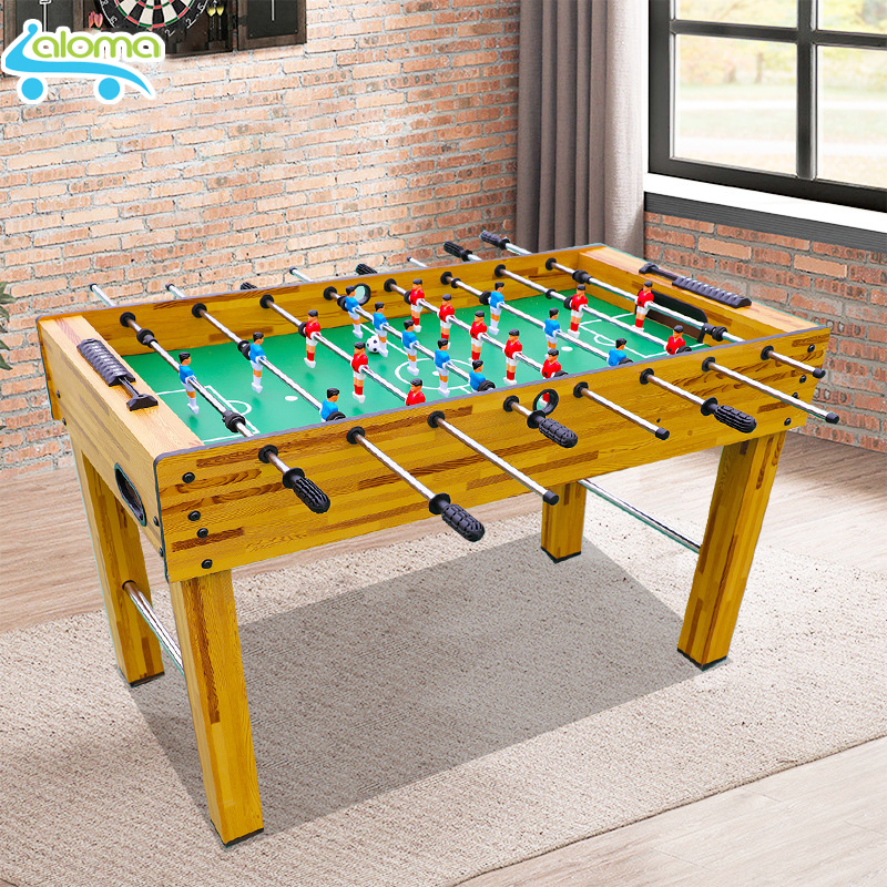 Đồ chơi bàn bi lắc 8 tay cầm bằng gỗ ⚡Bàn bóng đá mini Table Top Football TTF-120 ⚡ Kích thước 120x60x80cm