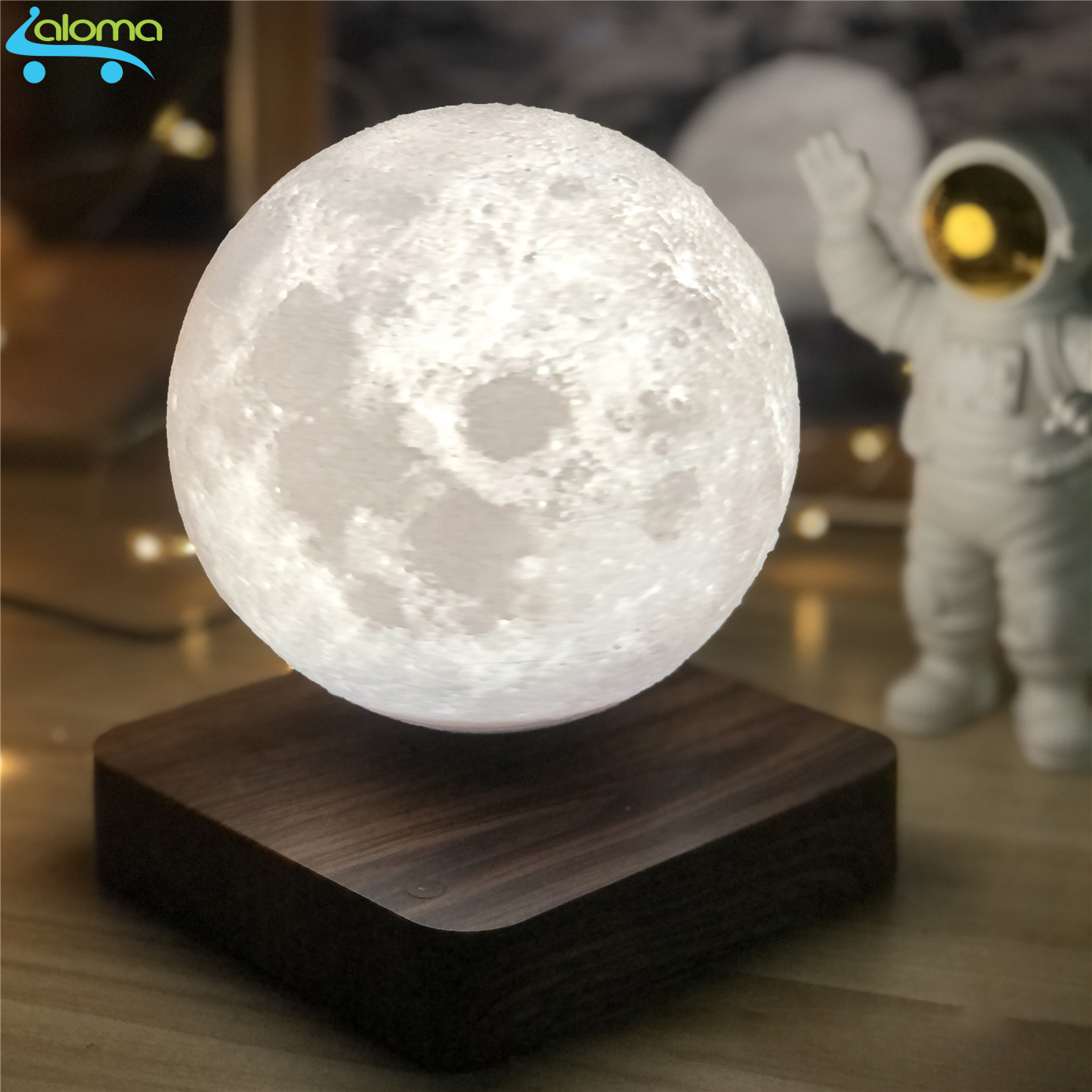 Đèn mặt trăng bay lơ lửng Moonroor M11 cỡ lớn để phòng khách phòng ngủ bàn làm việc sang trọng gia dụng aloma