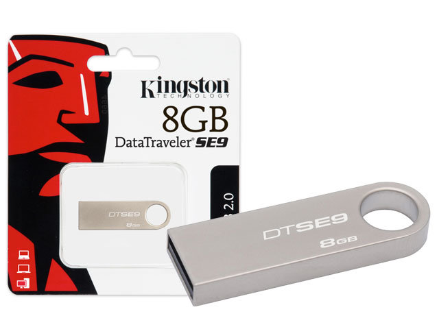 USB 8GB Kingston DataTraveler SE9