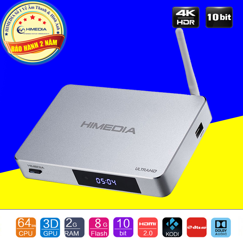 HiMedia Q5 Pro- DolbyVision 4K + Android 5.1, Android Box Tương Lai