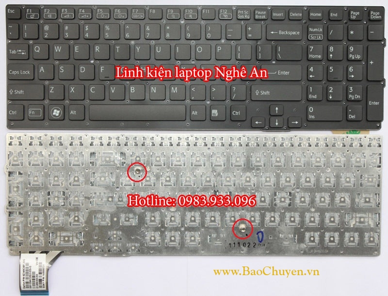 Bàn phím Sony SE, Keyboard Sony VPC- SE Series