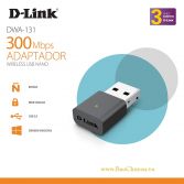 D-Link DWA-131: thiết bị thu sóng Wireless Nano USB Chính Hãng