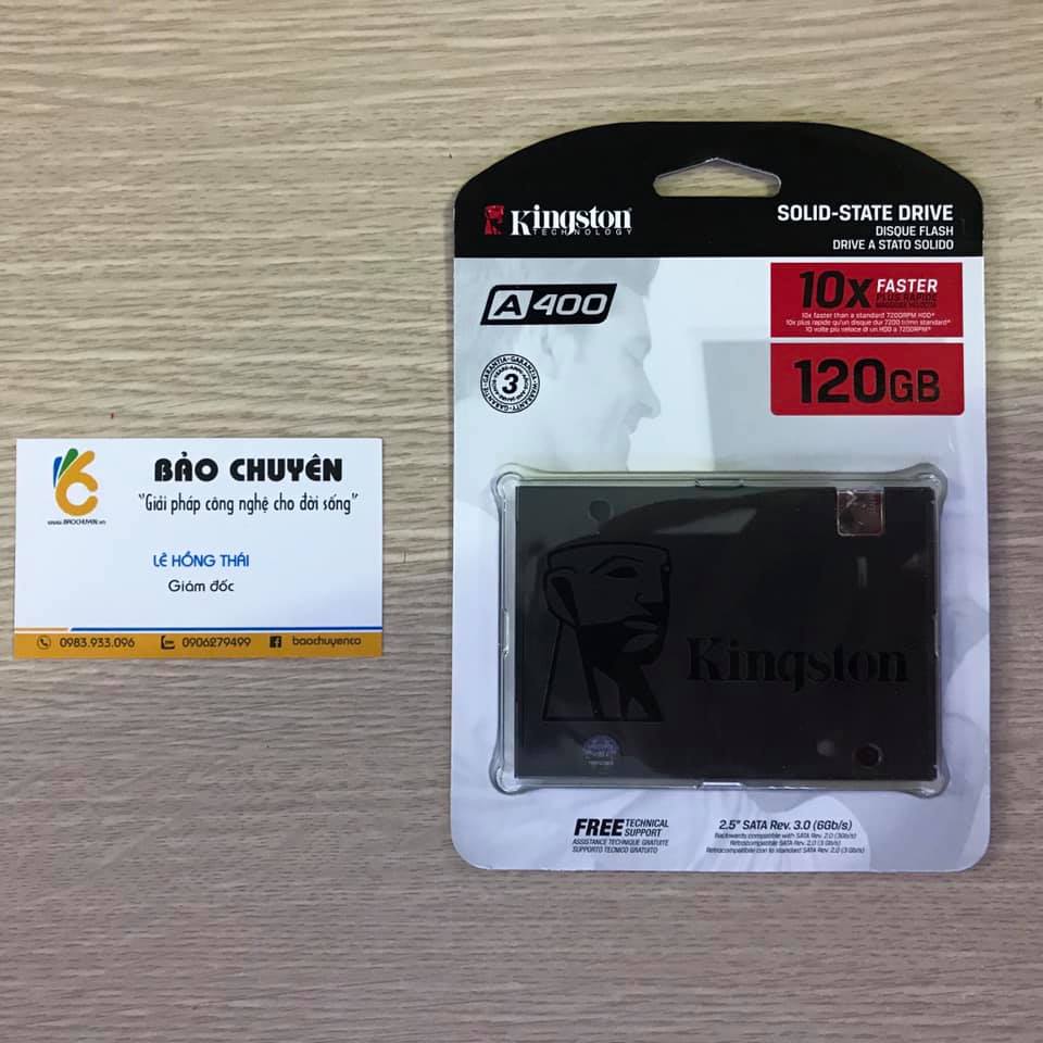 Ổ cứng Kingston SSD Now A400 120GB Sata3 2.5"