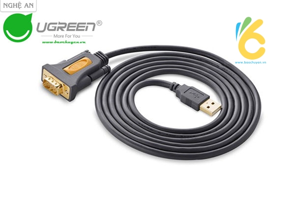 Cáp USB to Com RS232 DB9 chính hãng Ugreen Nghệ An
