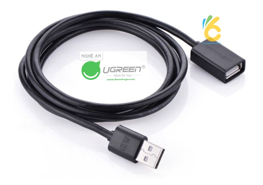 Cáp USB 2.0 nối dài 1,5m chính hãng Ugreen UG-10315 cao cấp 