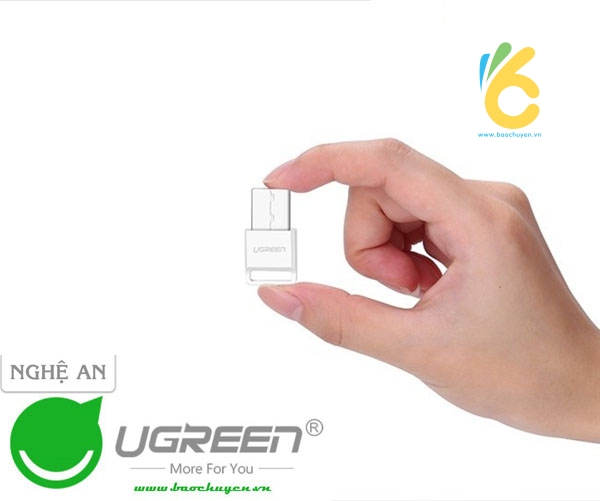USB Bluetooth 4.0 Ugreen cao cấp màu trắng Nghệ An 