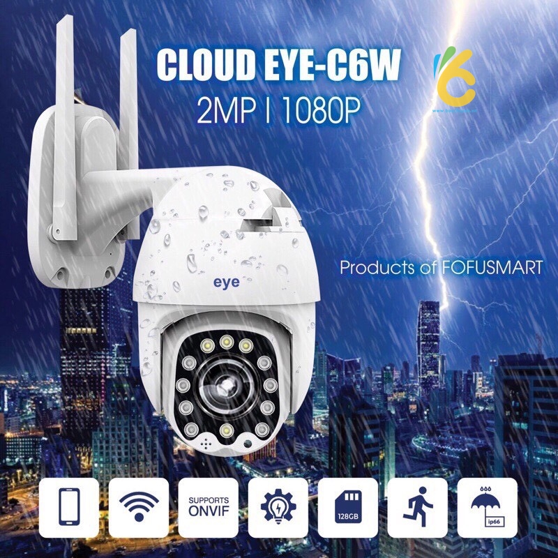 Camera IP Wifi Ngoài trời Cloud Eye FF-C6W