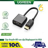 Cáp chuyển đổi cao cấp Displayport to VGA chính hãng Ugreen UG-20415
