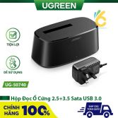Box đựng ổ cứng 2.5 3.5mm chính hãng Ugreen UG-50740