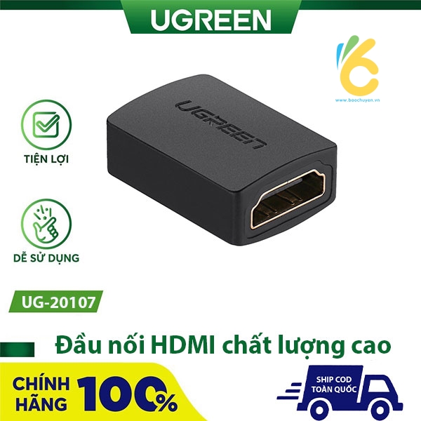 Đầu nối HDMI chất lượng cao chính hãng Ugreen UG-20107