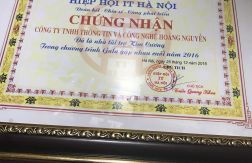 Hoàng Nguyễn tham dự gala cuối năm IT Hà Nội 2016