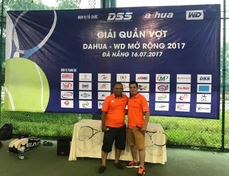 Hoàng Nguyễn tham dự giải quần vợt Dahua-WD mở rộng 2017