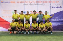 FC Hoàng Nguyễn tham dự giải bóng đá từ thiện gây quỹ mổ tim cho trẻ em nghèo - Phúc Bình CUP