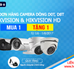 Mua camera HIKVISION & HIKVISION HD dòng D0T, D8T tặng Adapter chính hãng