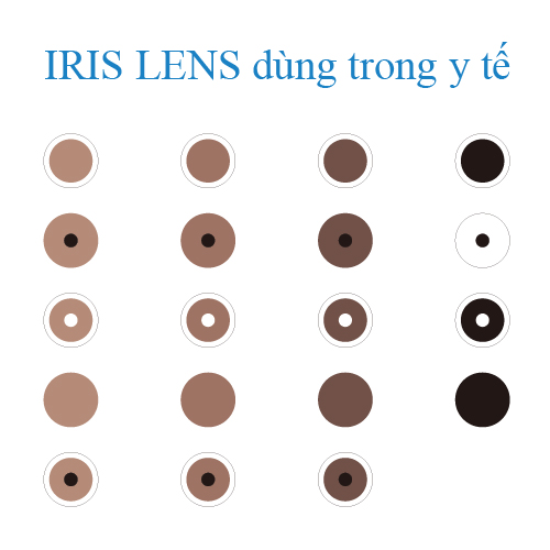 Iris lens – Kính áp tròng thẩm mĩ y tế