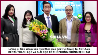 Lương y, Tiến sĩ Nguyễn Hữu Khai giao lưu trực tuyến tại SOH