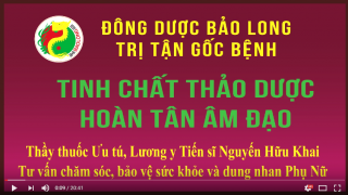 L/y Nguyễn Hữu Khai giới thiệu thuật "Hoàn Tân" của Hạ Cơ