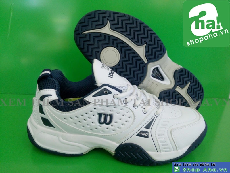 Giày tennis Trắng Xanh HKT023