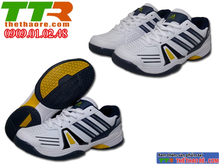 Giày Tennis Màu Trắng XámCCTT01