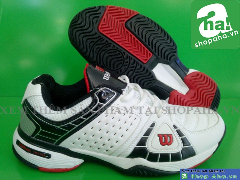 Giày Tennis Màu Trắng ĐenCCTT07