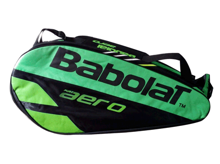 túi tennis màu đen xanh lá babolat ttn06