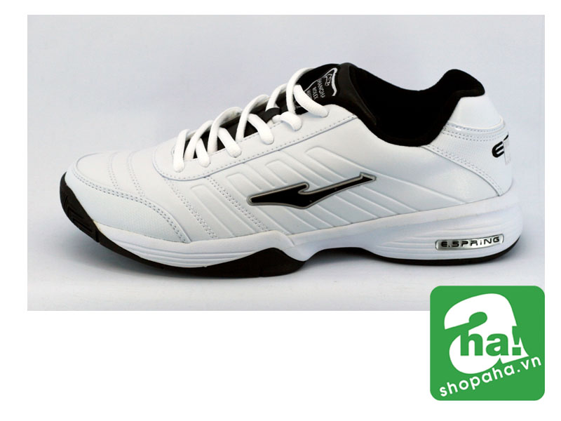 Giày tennis trắng đen gtt08