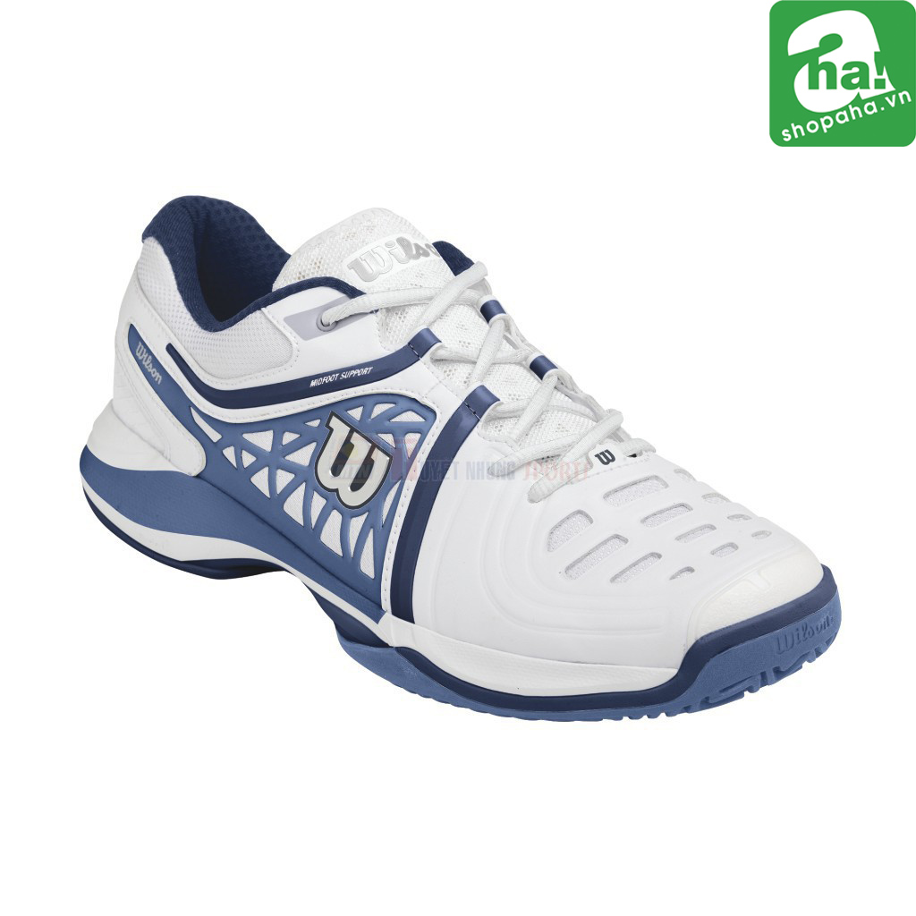 Giày tennis trắng xanh dương gtt15