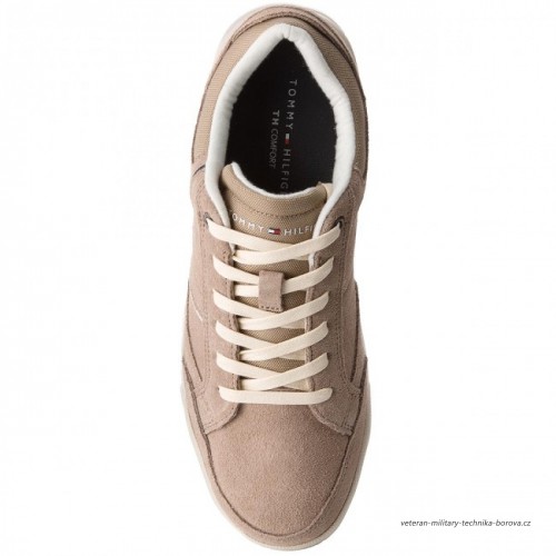 Sneakersy TOMMY HILFIGER Polobotky Muži Corporate Detail Suede Sneaker FM0FM01622_3-500x500-product_popup