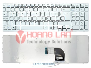 Bàn phím Laptop Sony SVE15 (Trắng)