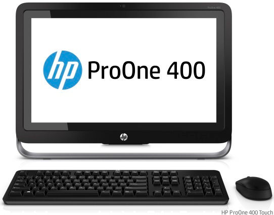 HP ProOne 400 G1, 19.5" (1600x900), i5-4570T,HDD 500GB, Ram 4GB, , DVD-RW, Webcam, Windows 7/8.
