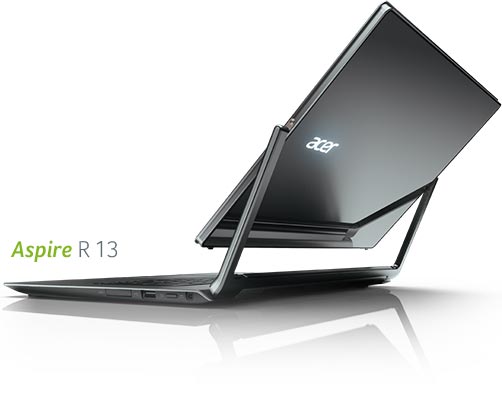 Acer Aspire R7 -371T-57SN Tablet- 13.3'' Full HD touch/i5-4210U/256GB SSD/8GB/Wc, Backlit Keyboard