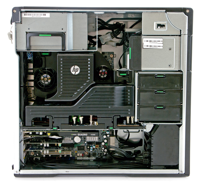 HP Z620 Workstation, 2 x E5-2680V2 2.8GHZ/40 CPU/32 GB/2 TB/SSD 192 GB, Quadro K4000 3GB