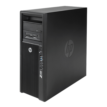 HP Z420 Workstation Xeon E5-1650v2 3.5GHz | 12 CPU | RAM 16GB | SSD 120GB | HDD 1TB | Quadro K2000 2GB
