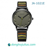 Đồng hồ nữ JULIUS JA1021 dây da đen - size 34