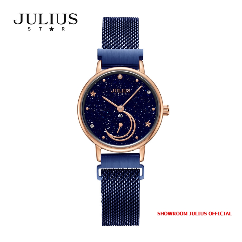 Đồng hồ nữ Julius Star JS038B kính Sapphire Khóa Nam Châm - Size 26