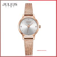 Đồng hồ nữ Julius Star JS-045A dây Inox kính saphire - Size 25