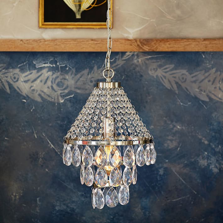 Sparkle drop chandelier