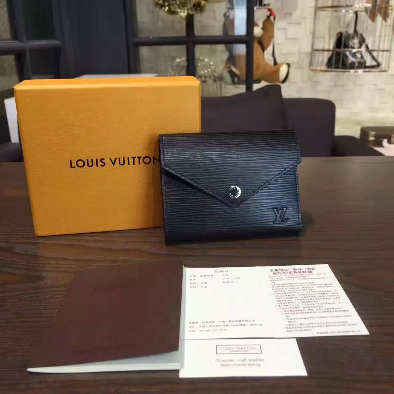 Ví Nữ Louis Vuitton EPI Victorine Wallet-M62173-VNLV134