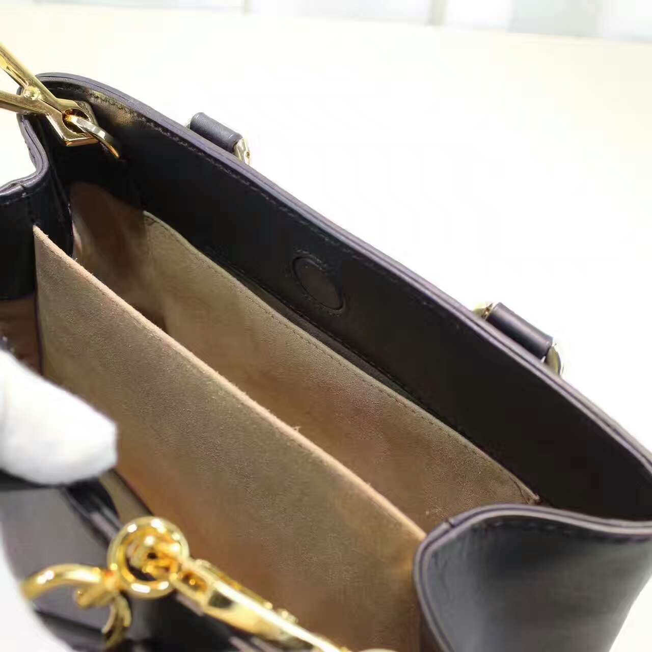 tui-xach-Gucci Sylvie leather top handle bag-460381-txgc008(4)
