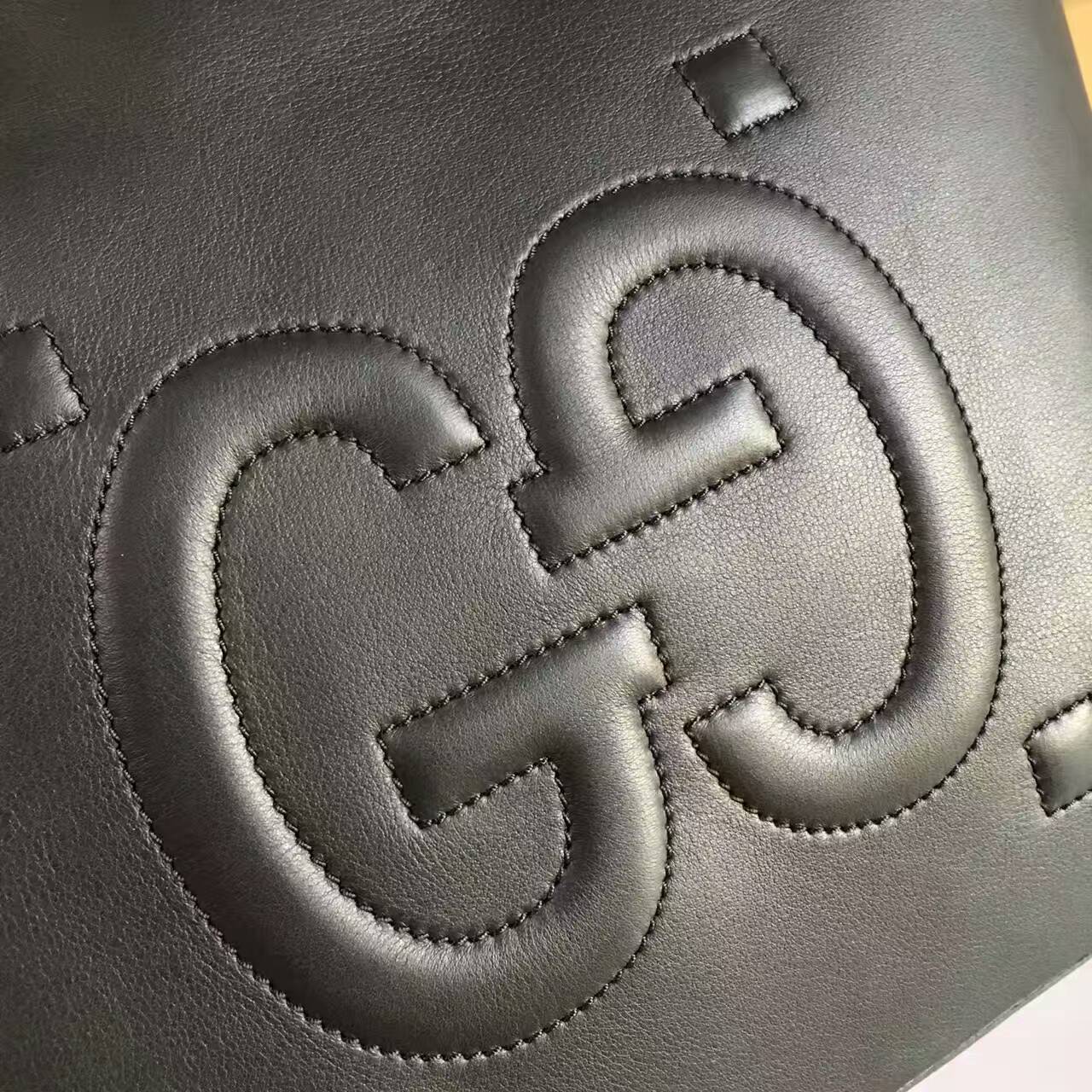 tui-xach-Gucci Embossed GG leather tote-453561-txgc022(5)