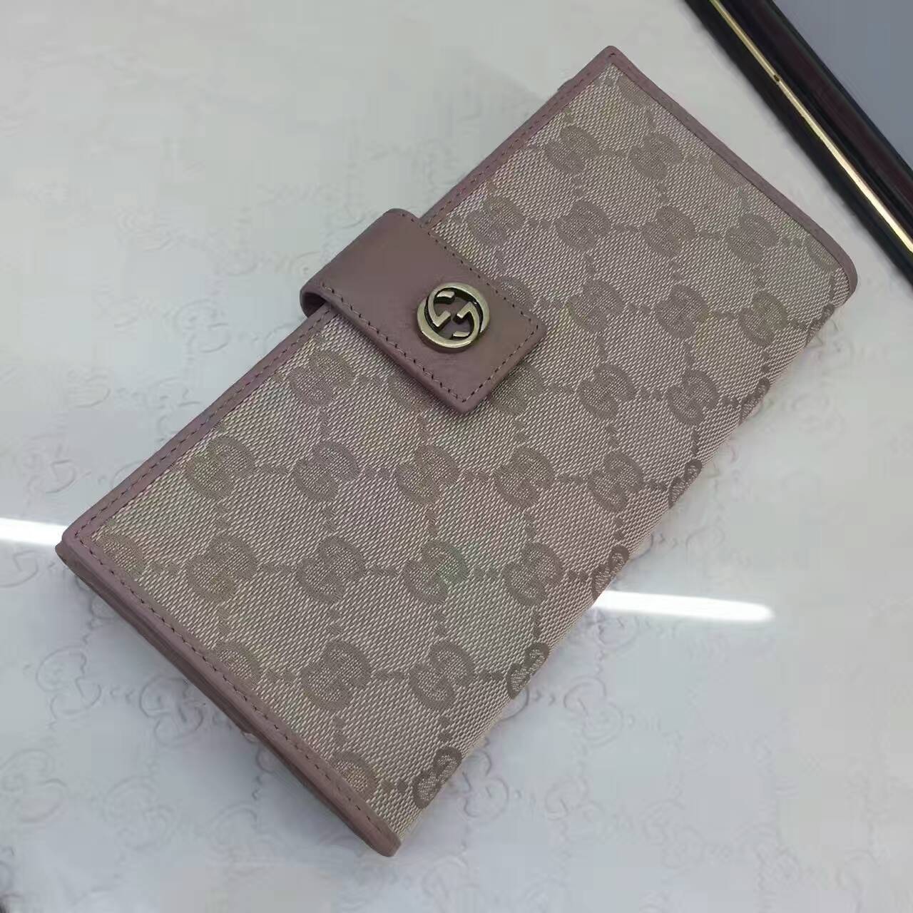 Gucci GG Signature wallet-337335(1)