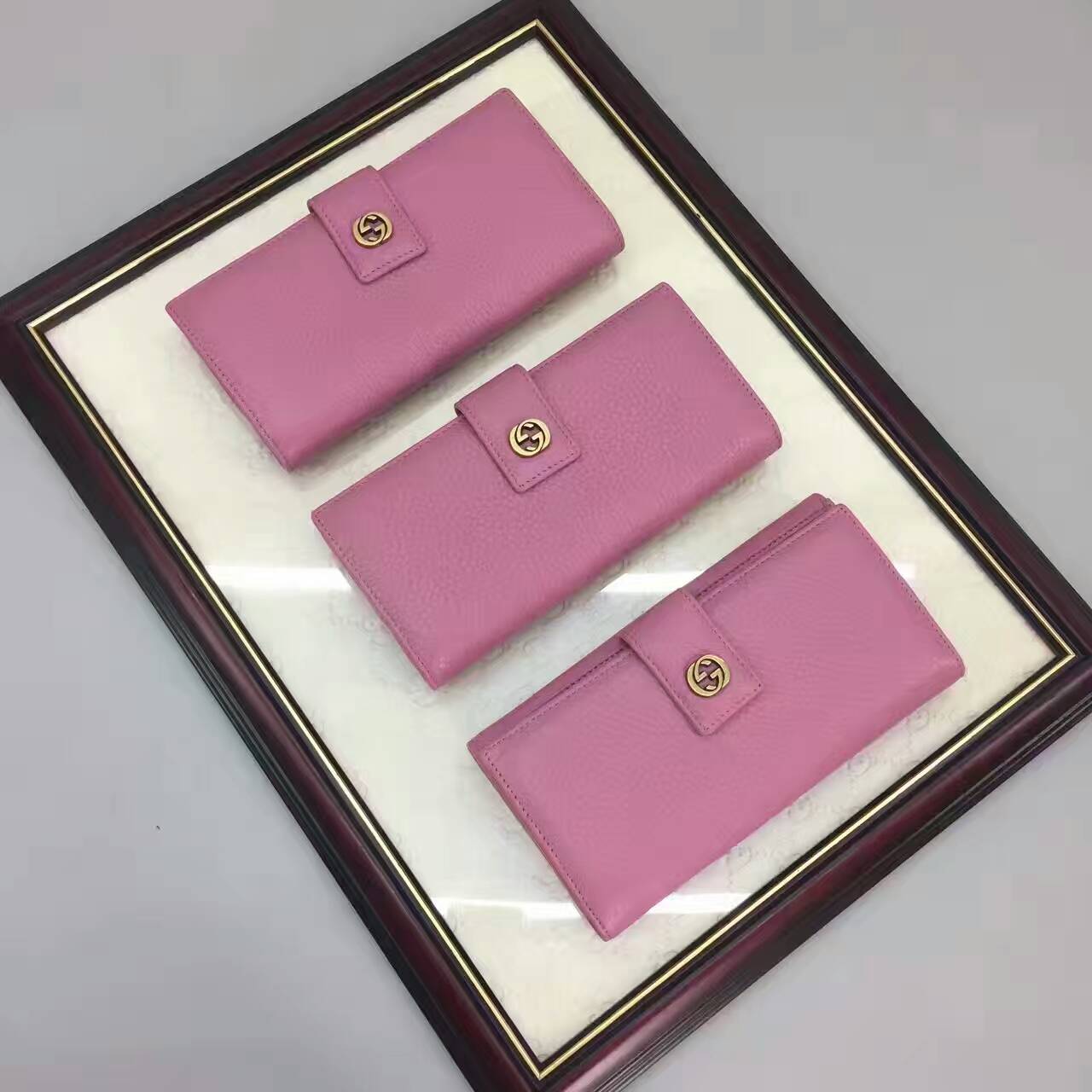 Gucci GG Calf Leather wallet-337335-VNGC003