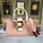 Gucci Nymphea leather top handle bag-453756-TXGC0035