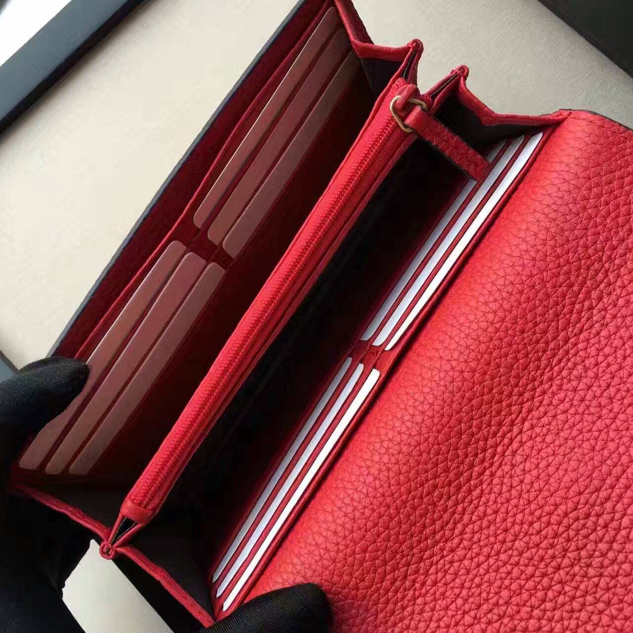 Gucci Leather continental wallet-453164-5